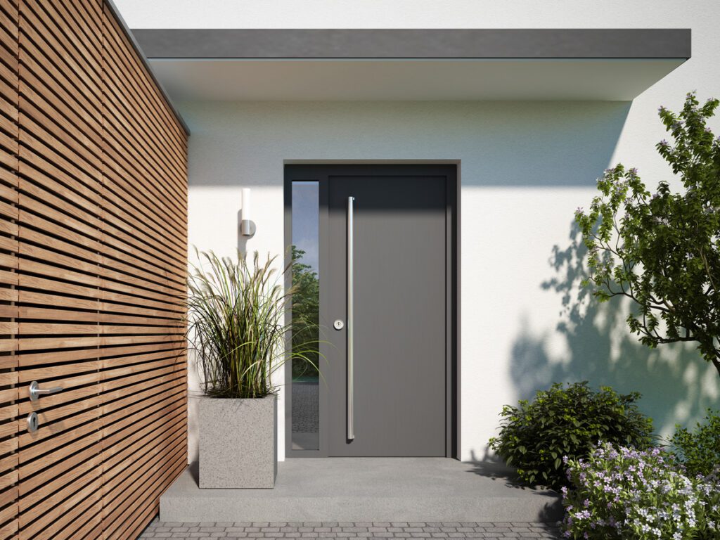 Spitfire Entrance Door Grey